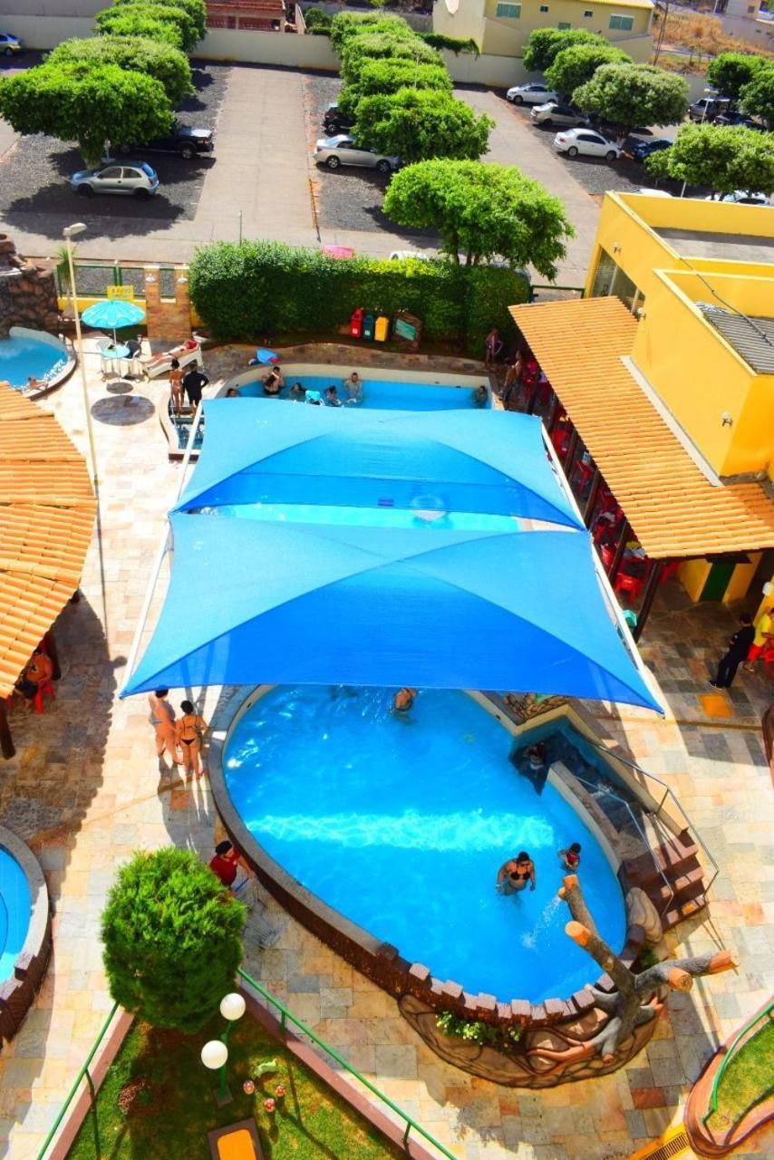 Apartament Lindos Flats Com 7 Piscinas, Bar Molhado, Restaurante - Perto Do Centro De Caldas Novas! Zewnętrze zdjęcie